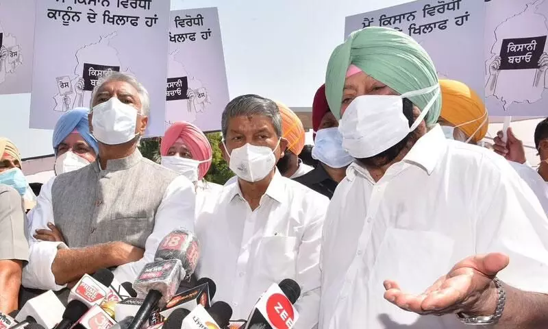 കേന്ദ്രത്തിെൻറ കാർഷിക നിയമത്തെ തള്ളി പഞ്ചാബ്; പുതിയ നിയമ നിർമാണം കേന്ദ്രത്തിെൻറ കാർഷിക നിയമത്തെ തള്ളി പഞ്ചാബ്; പുതിയ നിയമ നിർമാണം