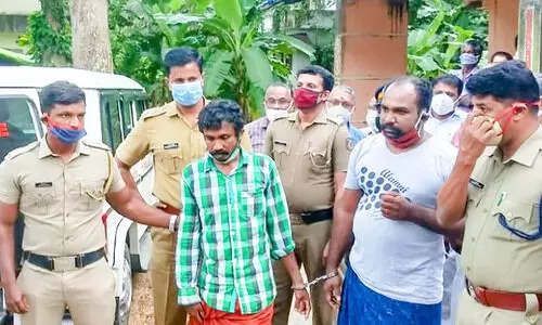 കരുവാറ്റ ബാങ്ക് കവർച്ച: പ്രതികളുമായി തെളിവെടുപ്പ്​ നടത്തി