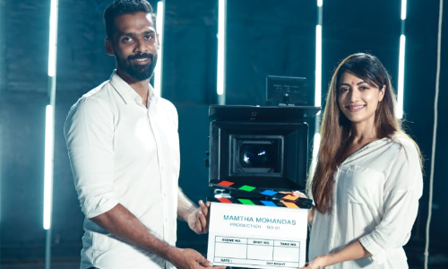 നിർമാണരംഗത്തേക്ക് ചുവടുവെച്ച്‌ മമ്ത മോഹൻദാസ്