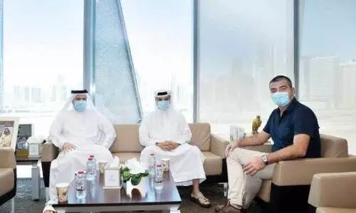 ഫു​ട്​​ബാ​ൾ രം​ഗ​ത്തെ കു​തി​പ്പി​ന് സ്​​പോ​ർ​ട്​​സ്​ കൗ​ൺ​സി​ലും യു​വേ​ഫ​യും ച​ർ​ച്ച ന​ട​ത്തി