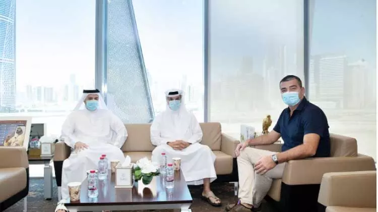 ഫുട്ബാൾ രംഗത്തെ കുതിപ്പിന് സ്പോർട്സ് കൗൺസിലും യുവേഫയും ചർച്ച നടത്തി ഫുട്ബാൾ രംഗത്തെ കുതിപ്പിന് സ്പോർട്സ് കൗൺസിലും യുവേഫയും ചർച്ച നടത്തി