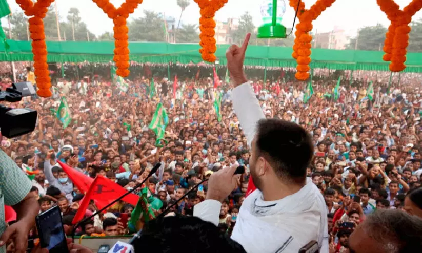 ബിഹാർ തെരഞ്ഞെടുപ്പ്: പാരമ്പര്യം കാക്കാൻ തേജസ്വിയും ചിരാഗും ബിഹാർ തെരഞ്ഞെടുപ്പ്: പാരമ്പര്യം കാക്കാൻ തേജസ്വിയും ചിരാഗും