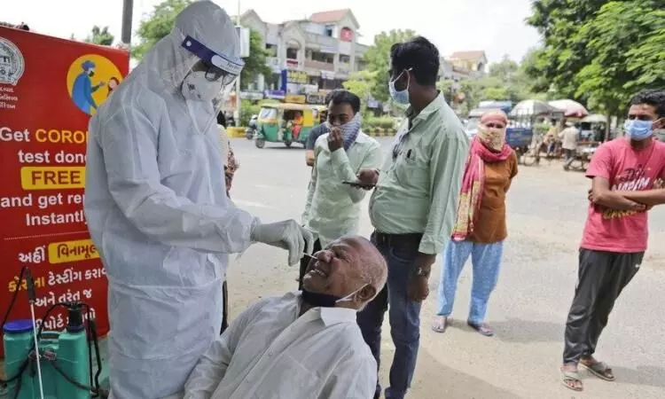 ഇന്ത്യയിൽ കോവിഡ് ബാധിതരുടെ എണ്ണം 77 ലക്ഷം കടന്നു; 55,838 പുതിയ രോഗികൾ ഇന്ത്യയിൽ കോവിഡ് ബാധിതരുടെ എണ്ണം 77 ലക്ഷം കടന്നു; 55,838 പുതിയ രോഗികൾ