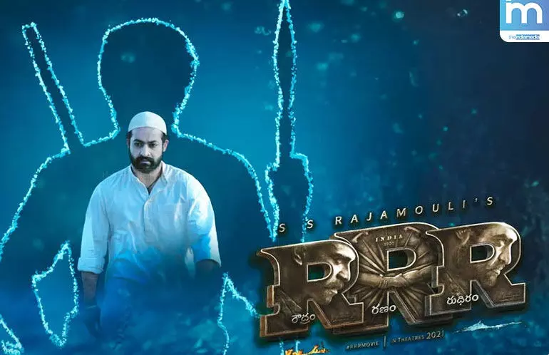 കോമരം ഭീമായി ജൂനിയർ എൻ.ടി.ആർ; തരംഗമായി ആർ.ആർ.ആർ ടീസർ, അഞ്ച്​ ഭാഷകളിൽ ശബ്​ദം നൽകി രാം ചരൺ