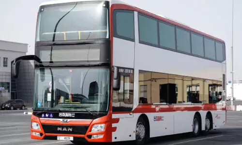 ദു​ബൈ​യി​ൽ​നി​ന്ന്​ ഷാ​ർ​ജ​യി​ലേ​ക്ക്​ പു​തി​യ ബ​സ്​