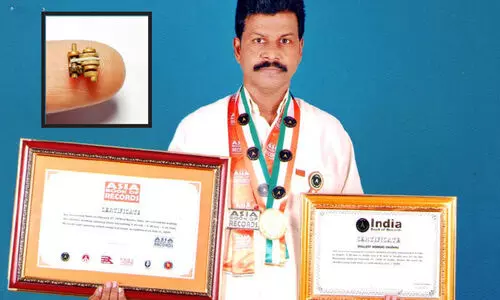 കുഞ്ഞൻ ചർക്കയിലൂടെ ബിജു നേട്ടങ്ങളുടെ നെറു​കയിൽ