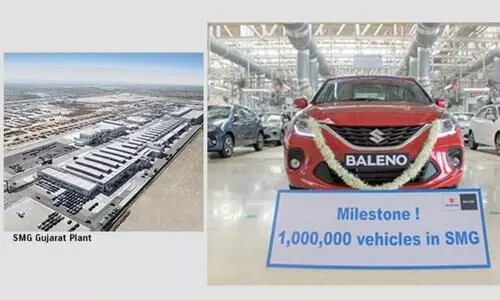 മൂന്നര വർഷംകൊണ്ട്​ 10 ലക്ഷം കാറുകൾ നിർമിച്ച്​ മാരുതി പ്ലാൻറ്​