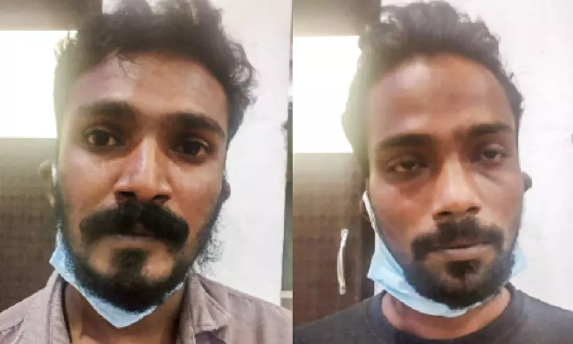 യുവാവിനെ വെട്ടിപ്പരിക്കേൽപിച്ച സംഭവം: രണ്ട്​ പ്രതികൾ അറസ്​റ്റിൽ
