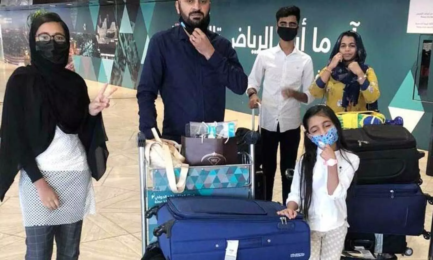 ഇന്ത്യയിൽ നിന്നുള്ള സന്ദർശക വിസക്കാരും സൗദിയിലെത്തിത്തുടങ്ങി