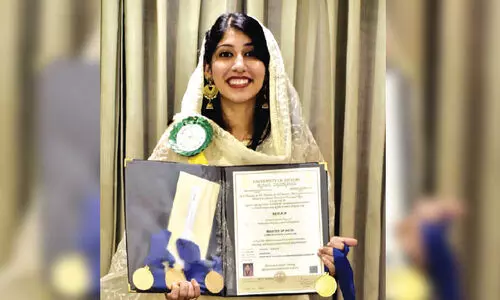 മൈസൂര്‍ സർവകലാശാലയിൽ നിന്ന് അഞ്ചു സ്വർണ മെഡലുമായി നഹ്‌ല