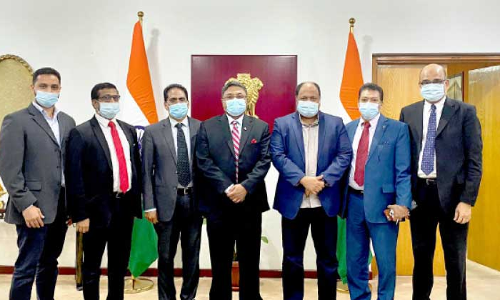 എം.ഇ.എസ്​ ഭാരവാഹികൾ അംബാസഡറെ സന്ദർശിച്ചു