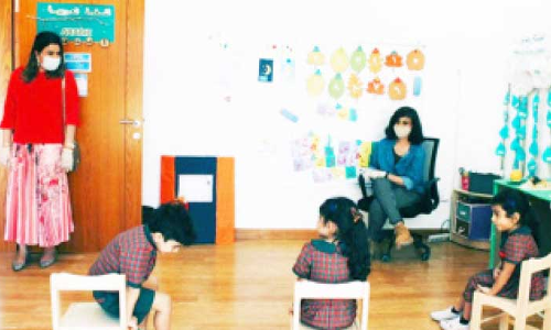 വിദ്യാഭ്യാസ മന്ത്രാലയം പ്രതിനിധികൾ കിൻറർഗാർട്ടനുകൾ സന്ദർശിച്ചു