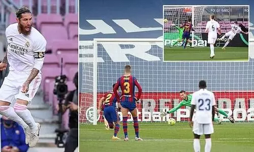 ബാഴ്​സലോണയെ​ തകർത്തെറിഞ്ഞ്​ റയൽ മഡ്രിഡ്​