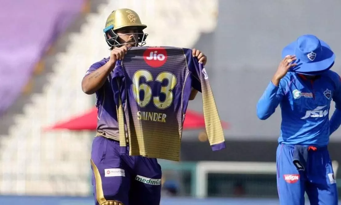 കാൻസർ ബാധിച്ച്​ മരിച്ച ഭാര്യപിതാവിന്​ അർധസെഞ്ച്വറി സമർപ്പിച്ച്​ നീതീഷ്​ റാണ