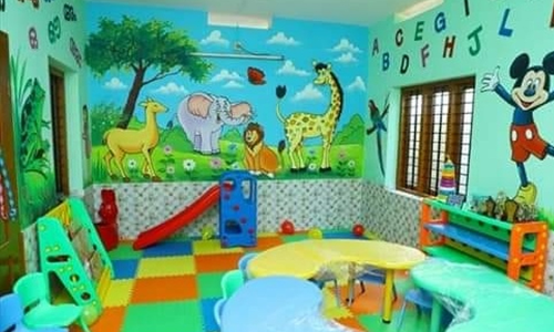 ഹൈടെക് അംഗൻവാടിയൊരുക്കി വാഴക്കുളം ബ്ലോക്ക് പഞ്ചായത്ത്