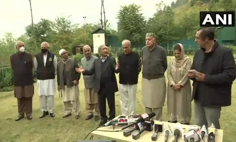 ഫാറൂഖ്​ അബ്​ദുല്ല ഗുപ്​കർ സഖ്യ ചെയർമാൻ; മെഹബൂബ മുഫ്​തി വൈസ്​ ചെയർമാൻ