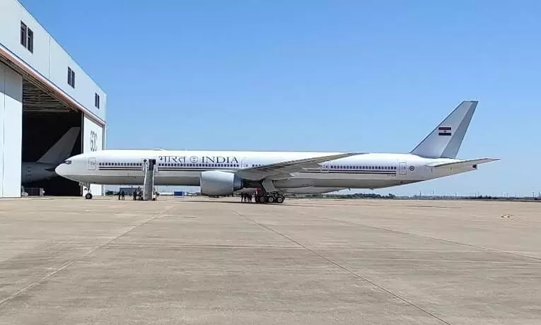 വി.വി.ഐ.പികളുടെ യാത്രക്കുള്ള രണ്ടാമത്തെ വിമാനം ഇന്ത്യയിലെത്തി