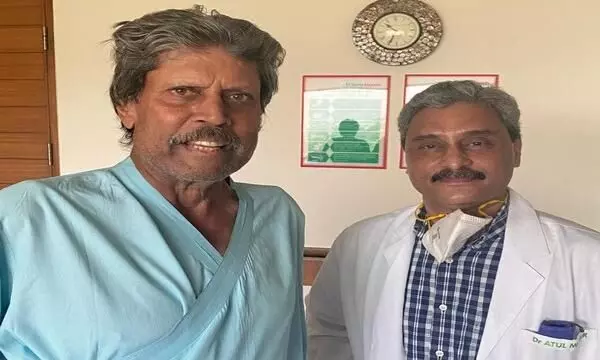 Kapil Dev absolutely fine, discharged from hospital: Chetan Sharma Kapil Dev absolutely fine, discharged from hospital: Chetan Sharma