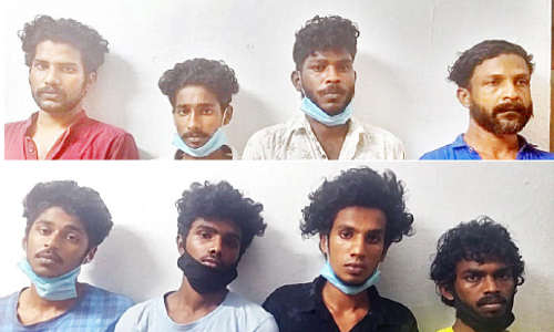 പൊലീസിനെ ആക്രമിച്ച സംഘത്തിലെ എട്ടുപേർ കൂടി പിടിയിൽ