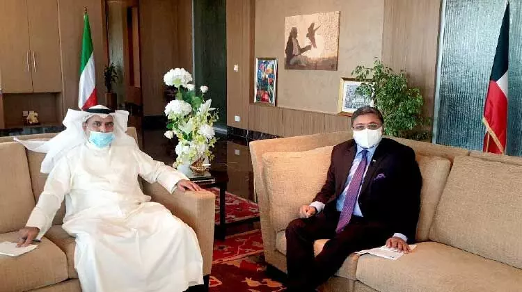 ഇന്ത്യൻ അംബാസഡർ വിദ്യാഭ്യാസ മന്ത്രിയെ സന്ദർശിച്ചു ഇന്ത്യൻ അംബാസഡർ വിദ്യാഭ്യാസ മന്ത്രിയെ സന്ദർശിച്ചു