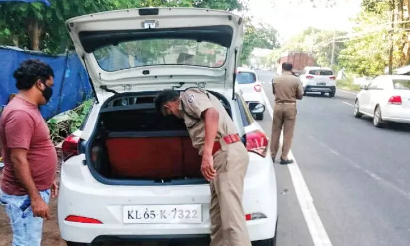 ഓപറേഷൻ റേഞ്ചർ: ചാവക്കാട്, വടക്കേക്കാട് സ്​റ്റേഷൻ പരിധികളിൽ വ്യാപക പരിശോധന