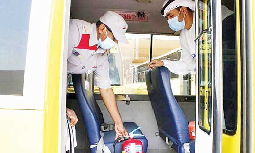 കോവിഡ് സുരക്ഷ: ദുബൈയിൽ ആയിരത്തിലധികം സ്കൂൾ ബസുകൾ ആർ.ടി.എ പരിശോധിച്ചു കോവിഡ് സുരക്ഷ: ദുബൈയിൽ ആയിരത്തിലധികം സ്കൂൾ ബസുകൾ ആർ.ടി.എ പരിശോധിച്ചു