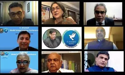 ഇ. അഹമ്മദ് സ്​മാരക മാതൃക ​െഎക്യരാഷ്​ട്ര സഭ സമ്മേളനം സംഘടിപ്പിച്ചു