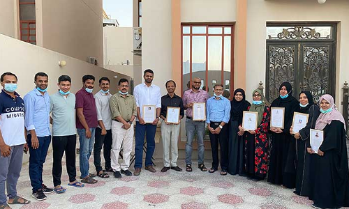 കൊടിയത്തൂർ സ്വദേശികളായ ആരോഗ്യപ്രവർത്തകരെ ആദരിച്ചു