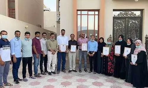 കൊടിയത്തൂർ സ്വദേശികളായ ആരോഗ്യപ്രവർത്തകരെ ആദരിച്ചു