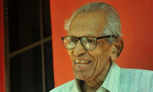 95ന്‍റെ നിറവിൽ ​പ്രഫ. എം.കെ സാനു, അറിവി​െൻറ അസ്​തമിക്കാത്ത വെളിച്ചം