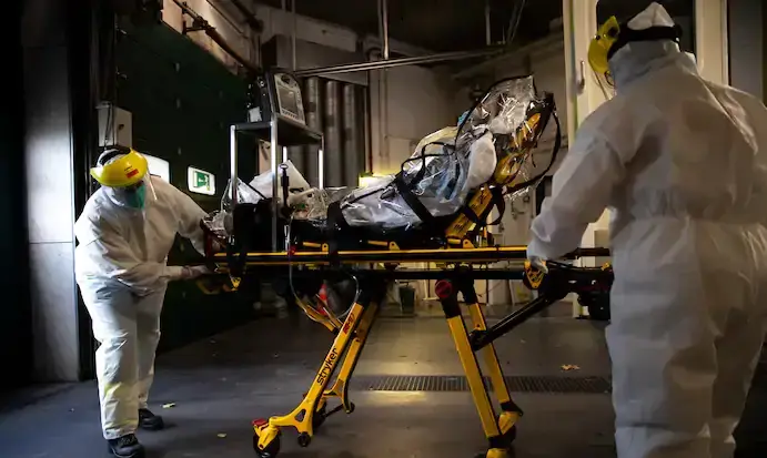 Belgian doctors infected with coronavirus told to keep working