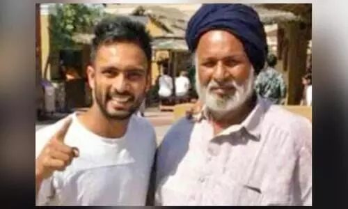 ഡാഡീ... ഇതു നിങ്ങൾക്കുവേണ്ടി; പിതാവി​െൻറ മരണവാർത്തക്കു പിന്നാലെ മൻദീപ്​ കളത്തിൽ