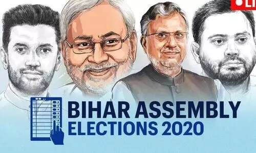 Bihar records 5 pc voter turnout till 8 am Bihar records 5 pc voter turnout till 8 am