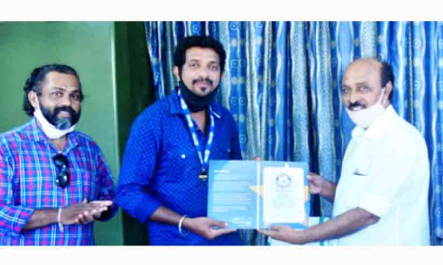ഹരി ശിൽപിക്ക്‌ ഗിന്നസ് പുരസ്‌കാരം