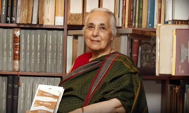 രാഷ്​ട്രീയക്കാർ ഭൂതകാലത്തെ കെട്ടുകഥകളാക്കി സാധുത തേടുന്നു –പ്രഫ. റൊമിലാ ഥാപ്പർ