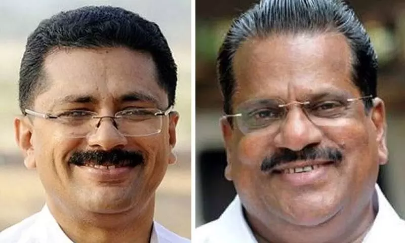 KT Jaleel and EP Jayarajan