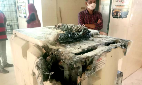 മെഡിക്കൽ കോളജ് ആശുപത്രിയിൽ തീപിടിത്തം; ഫോട്ടോസ്​റ്റാറ്റ് മെഷീൻ നശിച്ചു