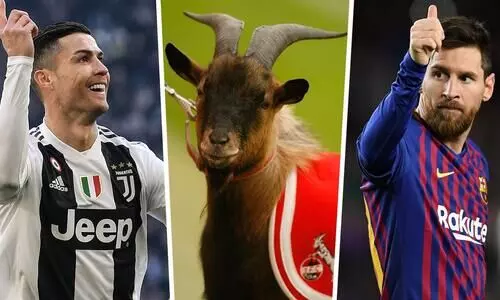 ഗോട്ടിനെകണ്ടില്ലേയെന്ന്​ ബാഴ്​സ; ശരിക്കുള്ള ഗോട്ടിനെ കാണിച്ചുതരാമെന്ന്​ യുവൻറസ്​