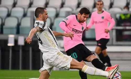 ചാമ്പ്യൻസ് ലീഗ്: ടൂറിനിൽ യുവൻറസിനെ വീഴ്ത്തി ബാഴ്സ ചാമ്പ്യൻസ് ലീഗ്: ടൂറിനിൽ യുവൻറസിനെ വീഴ്ത്തി ബാഴ്സ