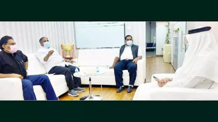 ഇന്ത്യയിൽനിന്നുള്ള യാത്രാ പ്രശ്​നം: ബി.​കെ.​എ​സ്.​എ​ഫ്​ ഭാ​ര​വാ​ഹി​ക​ൾ