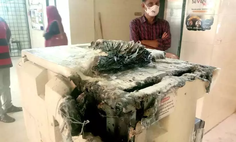 മെഡിക്കൽ കോളജ് ആശുപത്രിയിൽ തീപിടിത്തം; ഫോട്ടോസ്​റ്റാറ്റ് മെഷീൻ നശിച്ചു