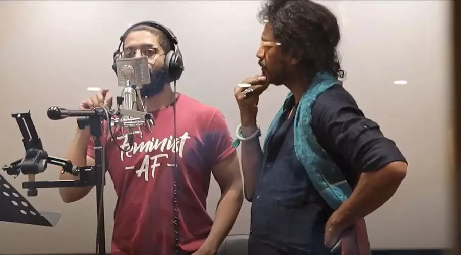 സിംഗേഴ്‌സ് ഓഫ് പടവെട്ട്; ഗോവിന്ദ് വസന്തയുടെ ജന്മദിനമാഘോഷിച്ച് ടീം പടവെട്ട്