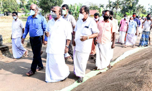 നെല്ലുസംഭരണം തടസ്സമില്ലാതെ പൂർത്തിയാക്കും –മന്ത്രി പി. തിലോത്തമൻ