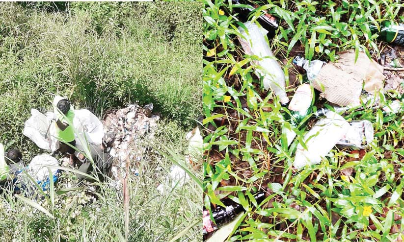 സഞ്ചാരികളേ ഓർക്കുക; ഇവിടം മാലിന്യകേന്ദ്രമല്ല സഞ്ചാരികളേ ഓർക്കുക; ഇവിടം മാലിന്യകേന്ദ്രമല്ല