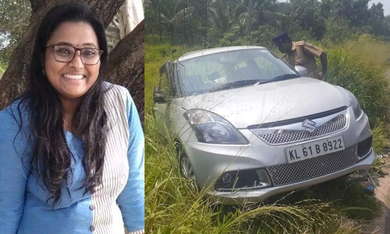 കാറിന് പിന്നിൽ ലോറിയിടിച്ച് യുവതി മരിച്ചു