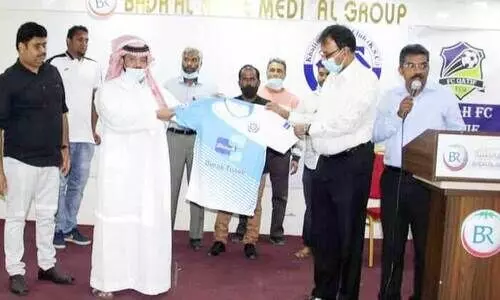 ഖാ​ലി​ദി​യ എ​ഫ്.​സി​യും ഖ​ത്വീ​ഫ് എ​ഫ്.​സി​യും പു​തി​യ ജ​ഴ്‌​സി പു​റ​ത്തി​റ​ക്കി