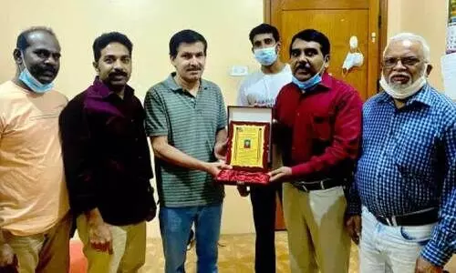 ജോ​സ് ആ​ൻ​റ​ണി​ക്ക് ഫോ​ക്ക​സ് കു​വൈ​ത്ത്​ യാ​ത്ര​യ​യ​പ്പ് ന​ൽ​കി