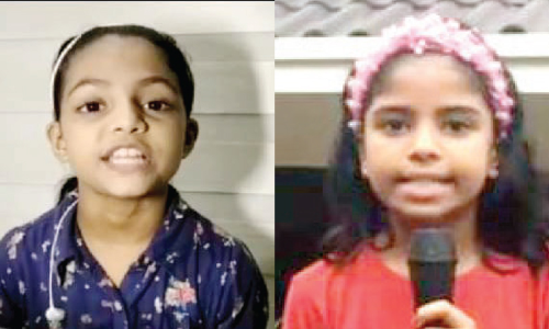 വൈറലായി കുട്ടി റിപ്പോര്‍ട്ടര്‍മാര്‍