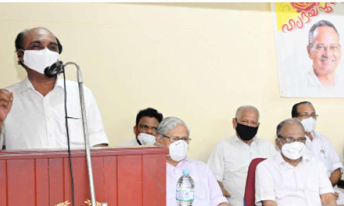 എ.വി.ആർ നാടി​െൻറ സ്പന്ദനം തൊട്ടറിഞ്ഞ നേതാവ് -മന്ത്രി ചന്ദ്രശേഖരൻ