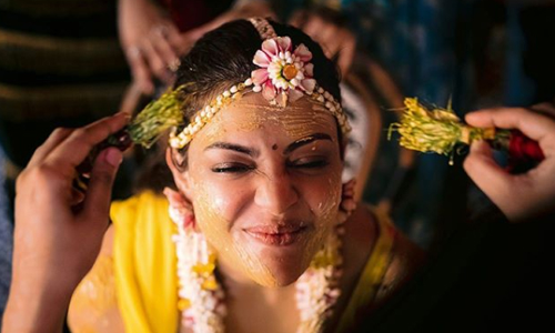 നടി കാജൽ അഗർവാൾ വിവാഹിതയായി - ചിത്രങ്ങൾ